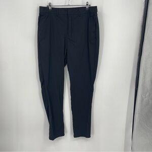 Thomas Dean | Performance Nylon Blend Black Men’s Pants L